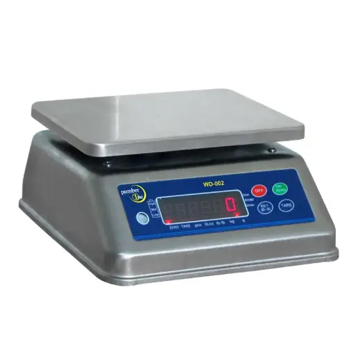 [WD-002-15DD] 15kg x 2g Waterproof Weighing Digital Scale Double Display