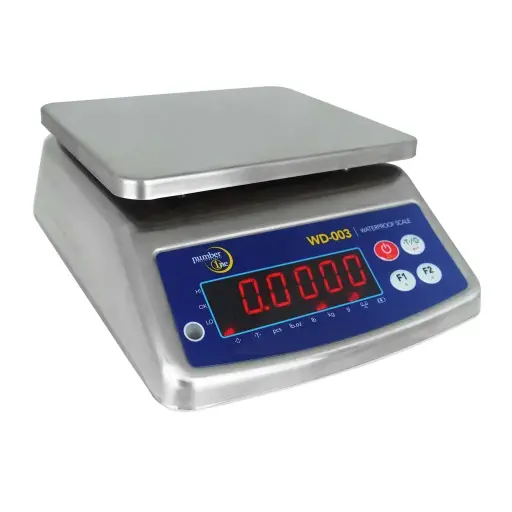 [WD-003-15DD] 15kg x 1g Waterproof Weighing Digital Scale Double Display